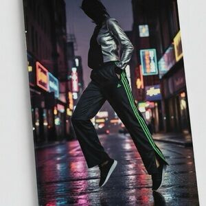 *30off3* NWOT. Adidas joggers with zippers